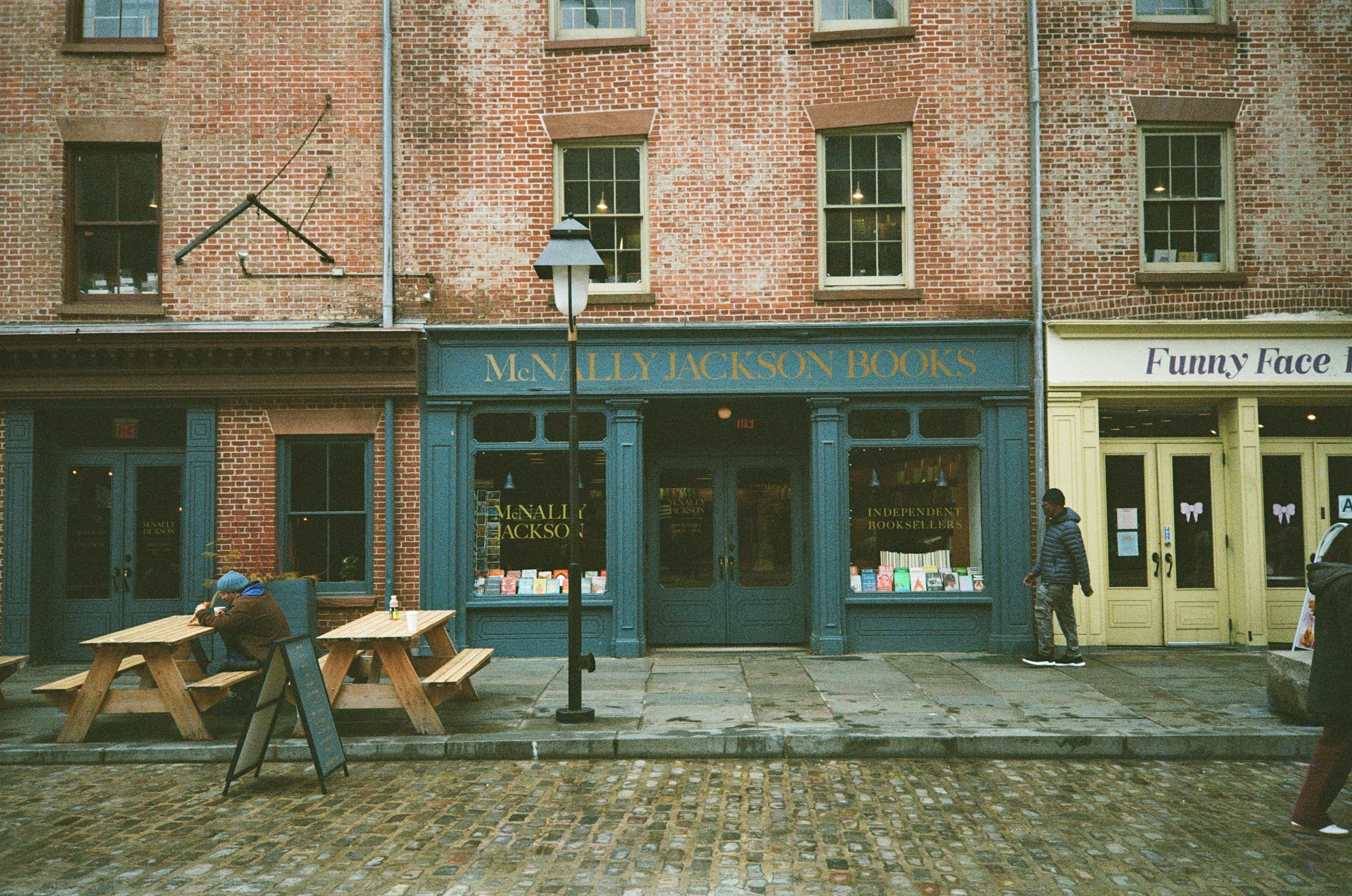 Film photograph — analog grain, New York City