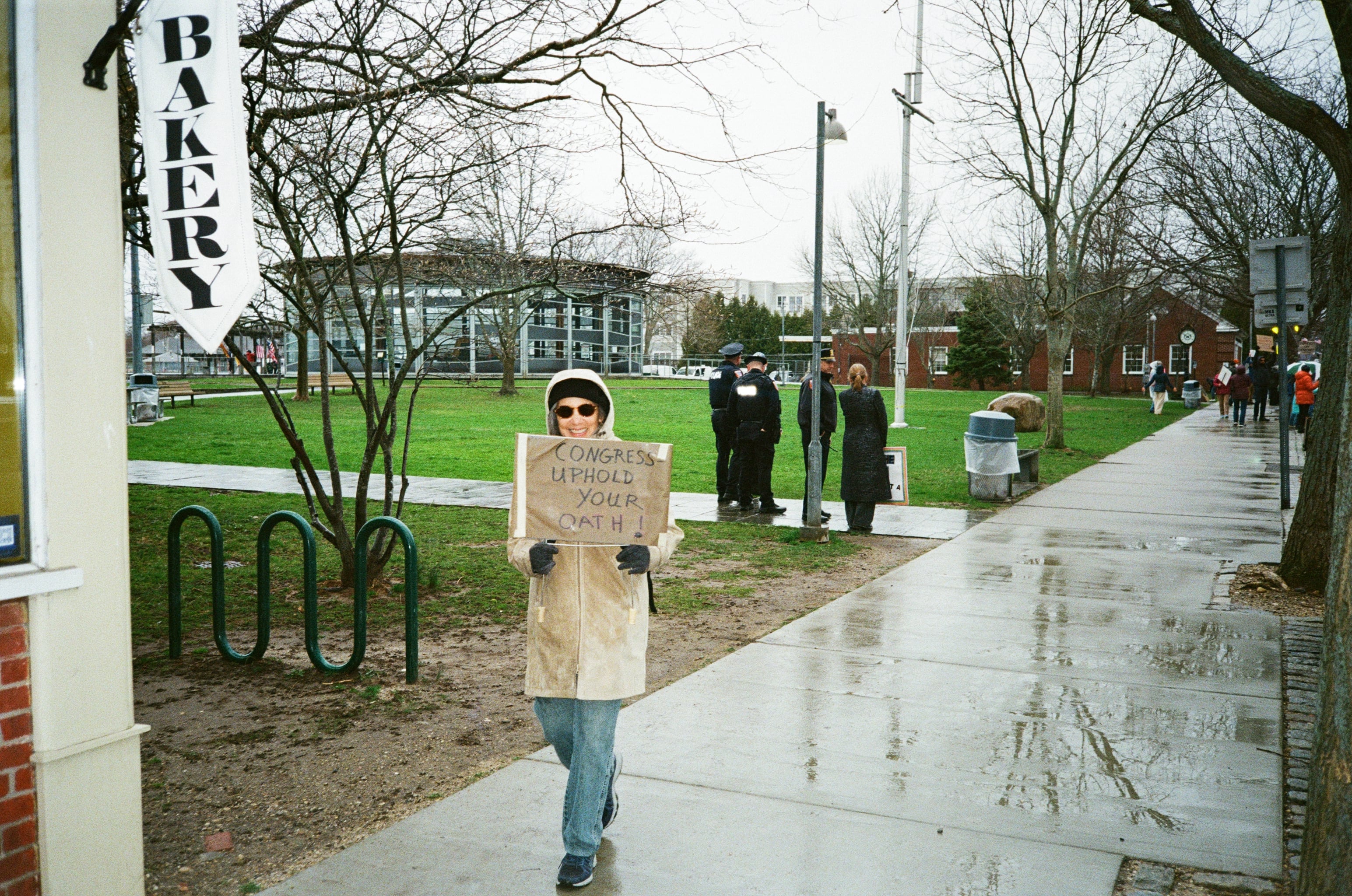 Film photograph — color negative, New York City