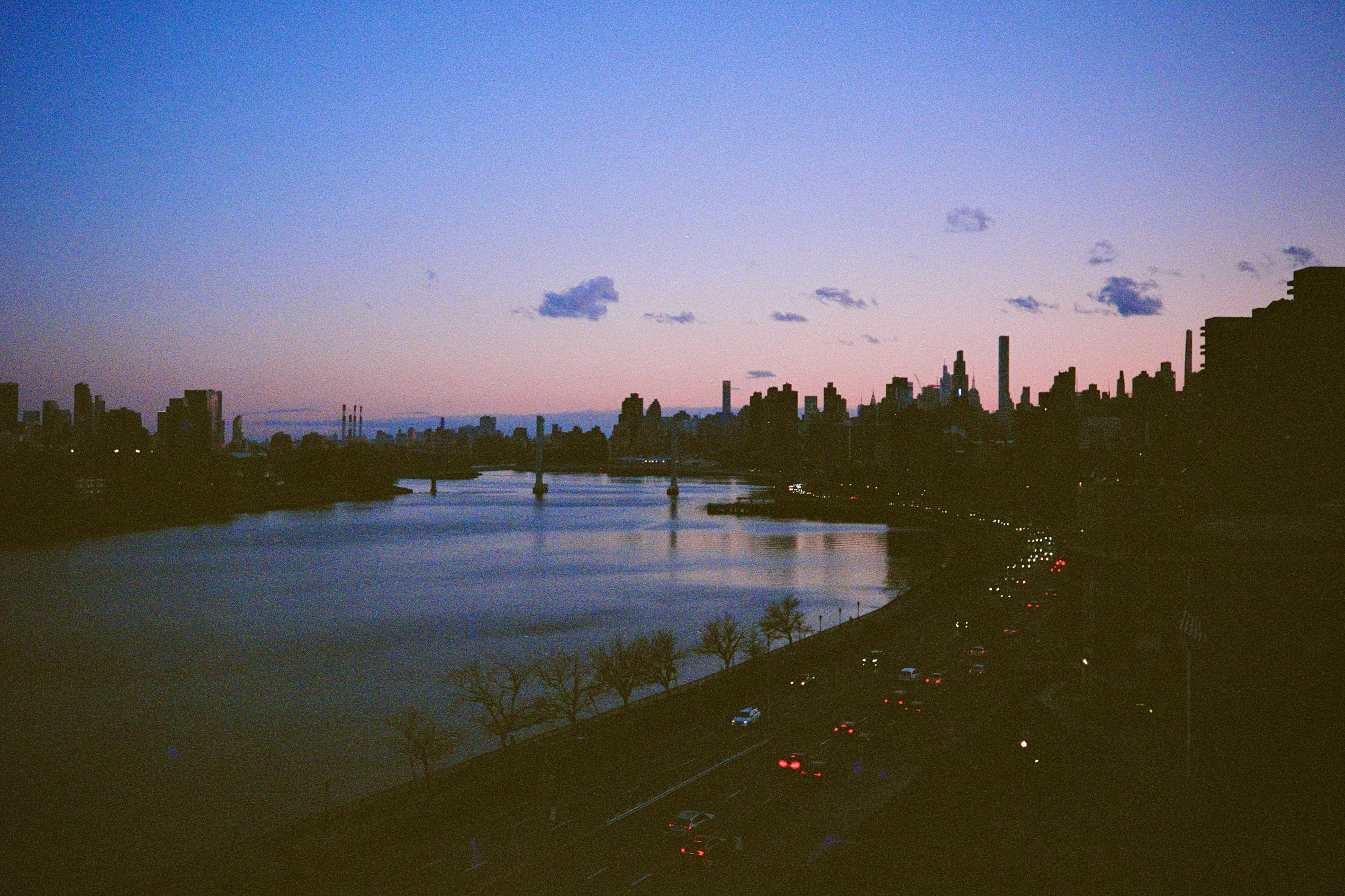 Film photograph — color negative, New York City