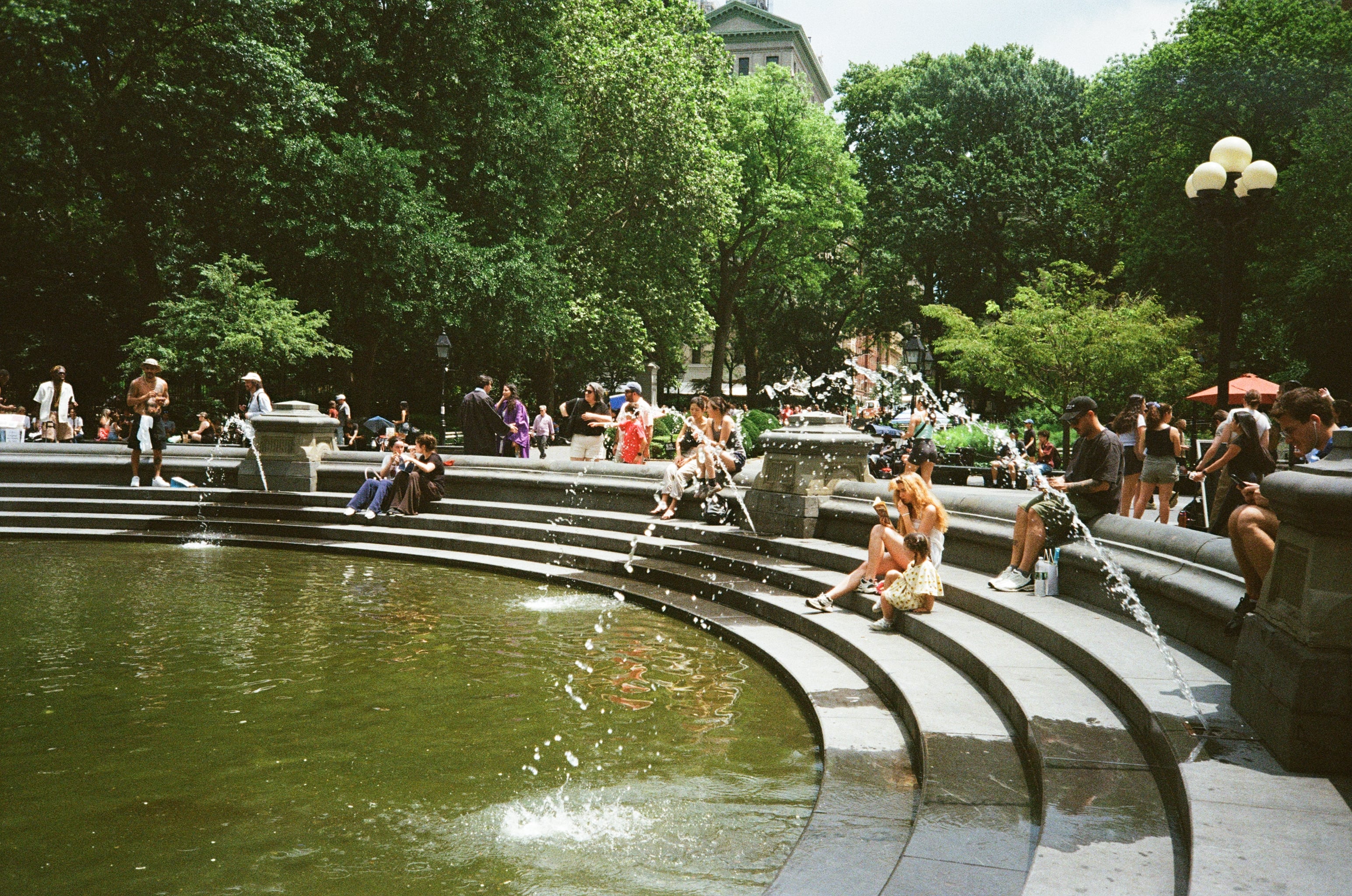 Film photograph — color negative, New York