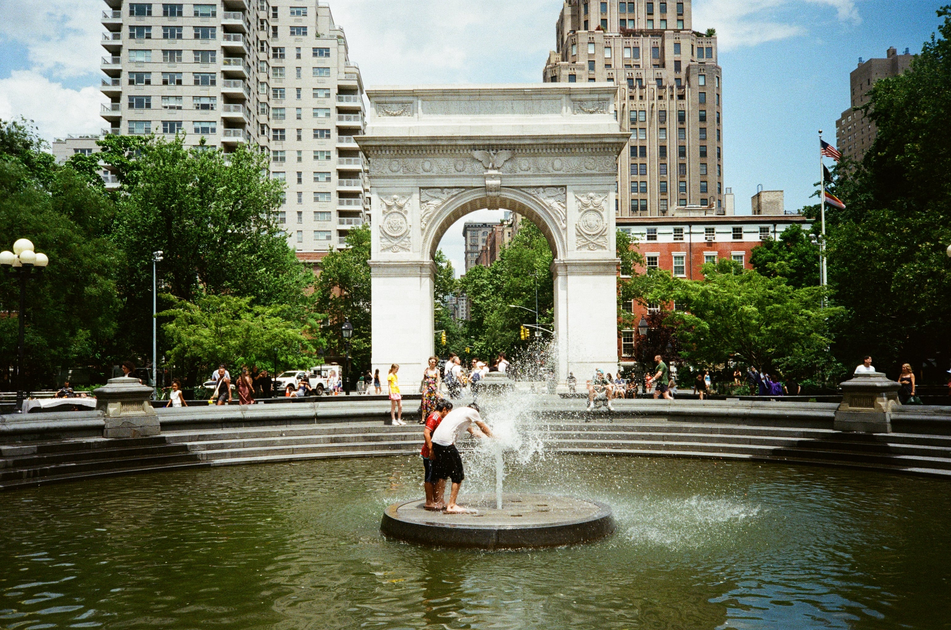 Film photograph — horizontal frame, Kodak