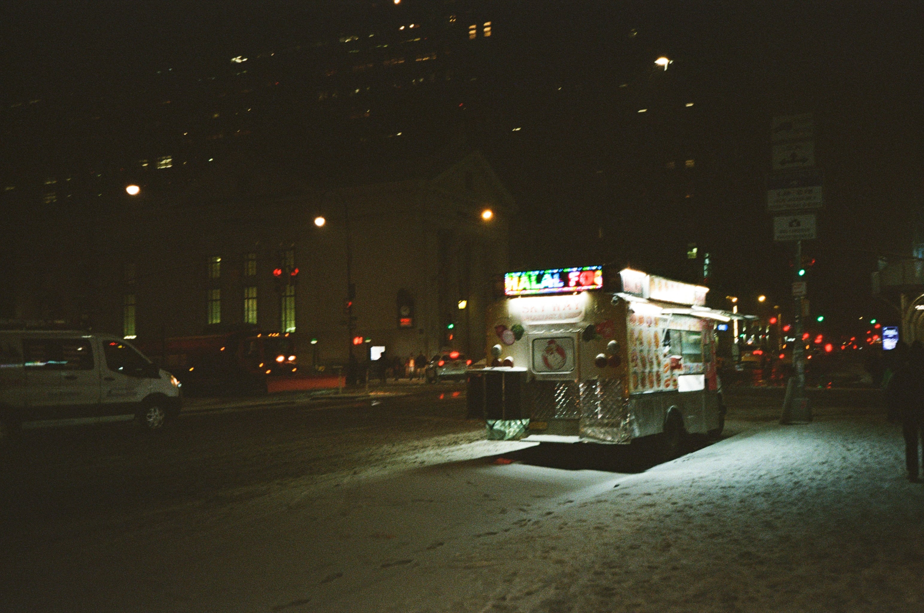 Film photograph — analog, street scene