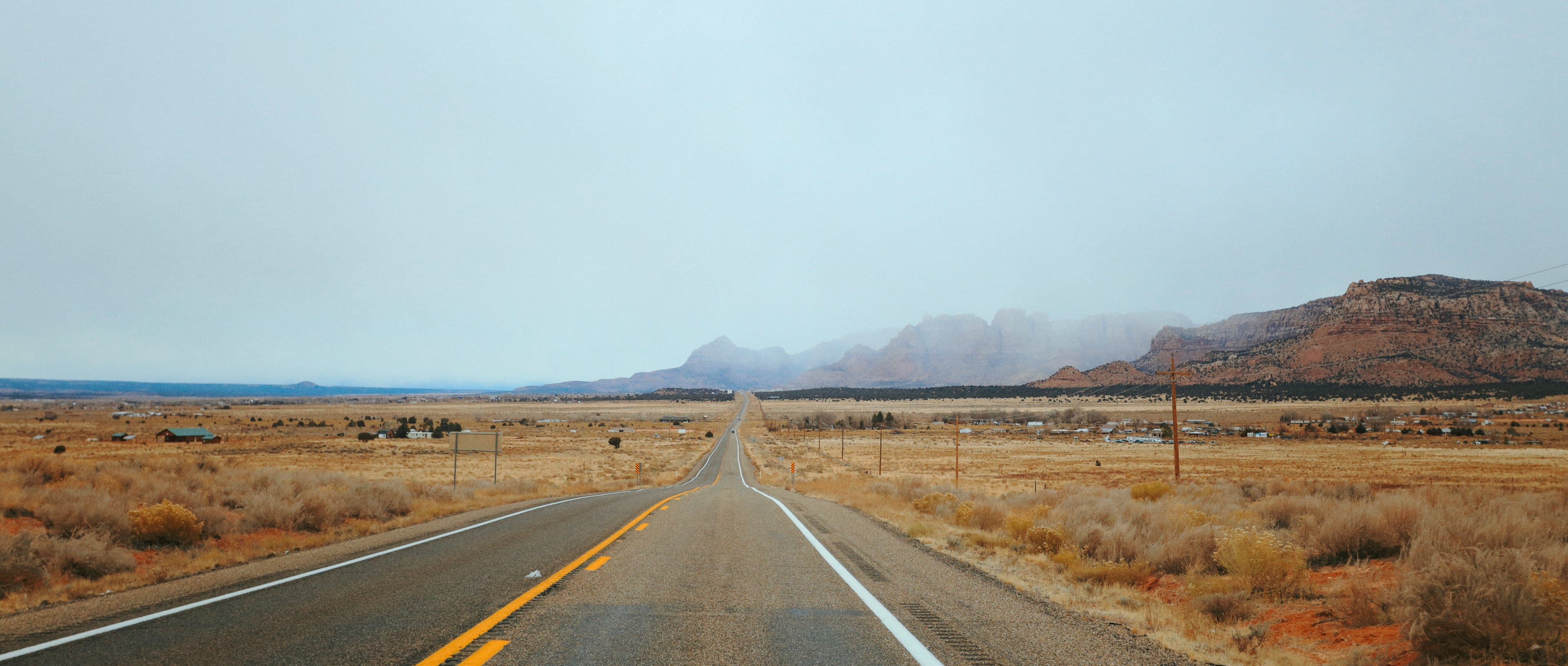 Landscape photograph — panoramic edit