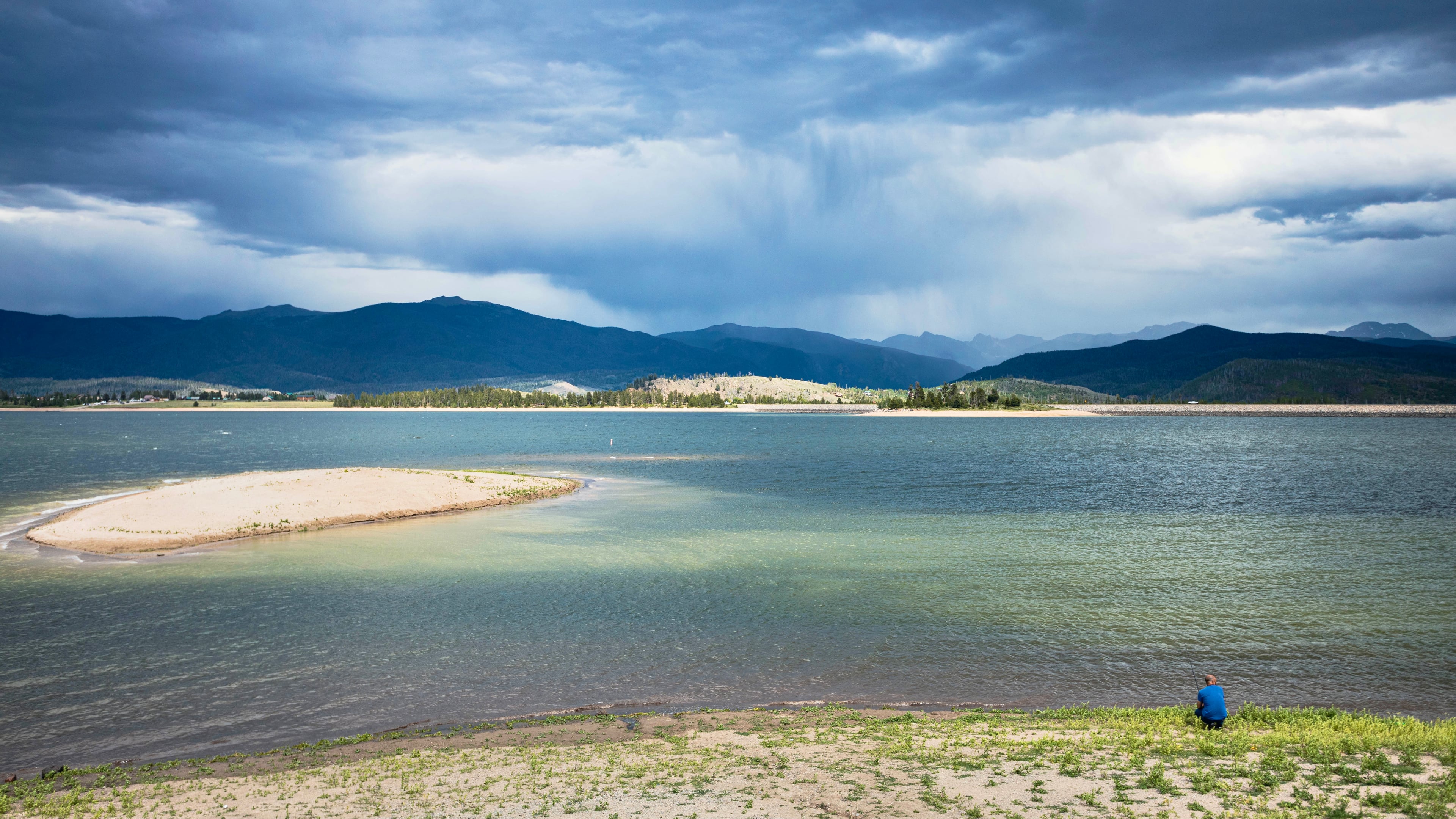 Landscape photograph — open sky