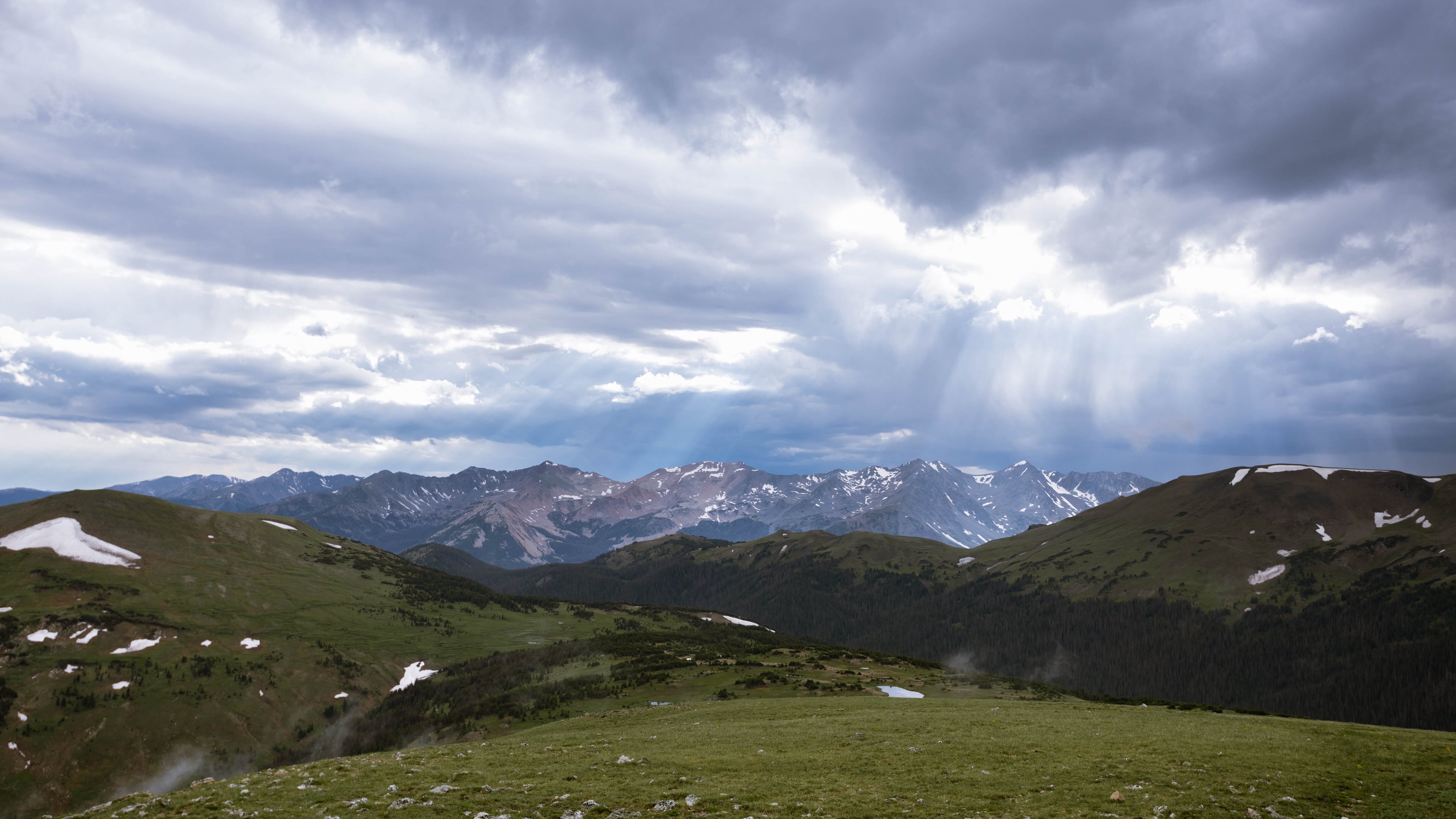 Landscape photograph — wide panorama